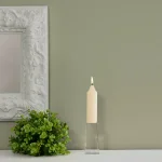 ROOT CANDLES A.I. Root 5 in. Timberline Collenette Ivory Taper Dinner Candles, Box of 8 thumbnail 1