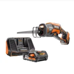 RIDGID 18V OCTANE Cordless Brushless One-Handed Reciprocating Saw Kit with 2.0 Ah Battery and Charger thumbnail 1