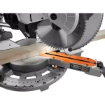 RIDGID 12 in. 15 Amp Dual Bevel Sliding Miter Saw Kit with Universal Mobile Stand thumbnail 4