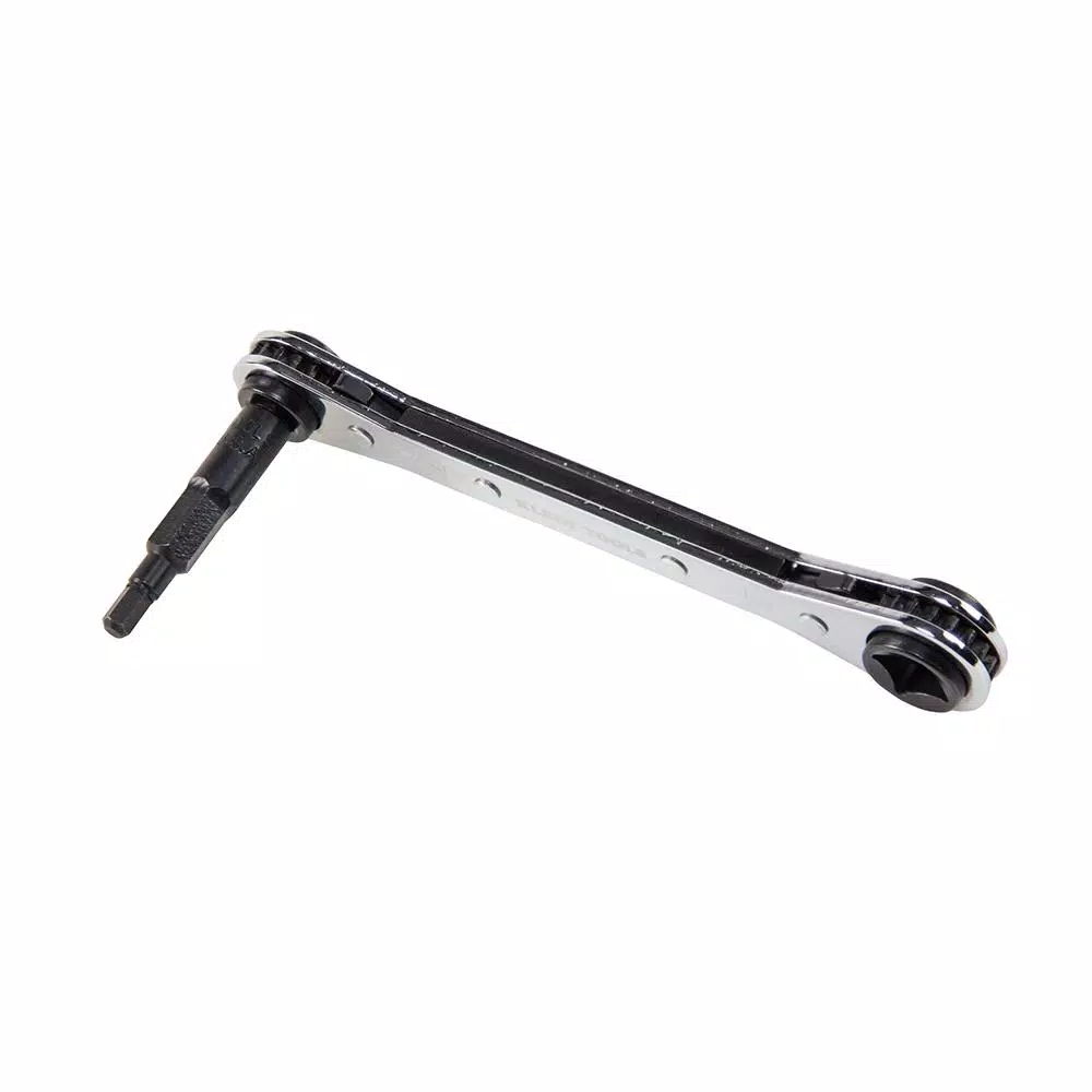 Klein Tools 3/16 in. and 5/16 in. Hex Key Adapter for 1/4 in. Square Refrigeration Wrenches