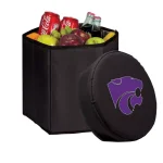 Picnic Time Kansas State Wildcats 12 Qt. Bongo Collapsible Soft-Side Cooler - Black thumbnail 1