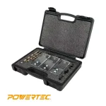 POWERTEC Ultimate Doweling Jig Kit with Cobalt Drill Bits and Hardshell Case thumbnail 2