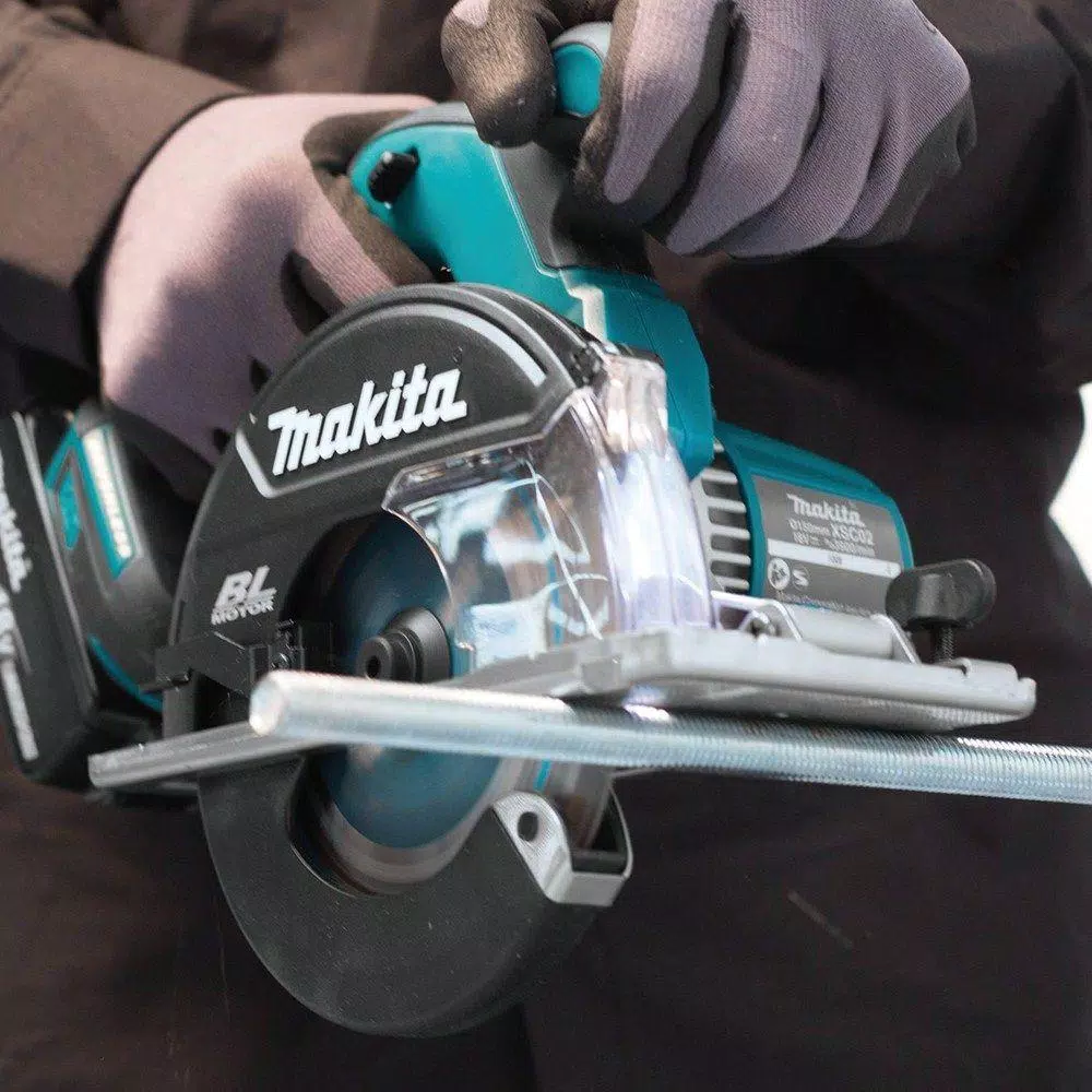 Makita 18V LXT Brushless 5-7/8 in. Cordless Metal Cutting Circular Saw (Tool-Only)