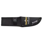 Western Kota 7 in. Titanium Bonded Drop Point Fixed Blade Knife with G10 Handle and Sheath thumbnail 3