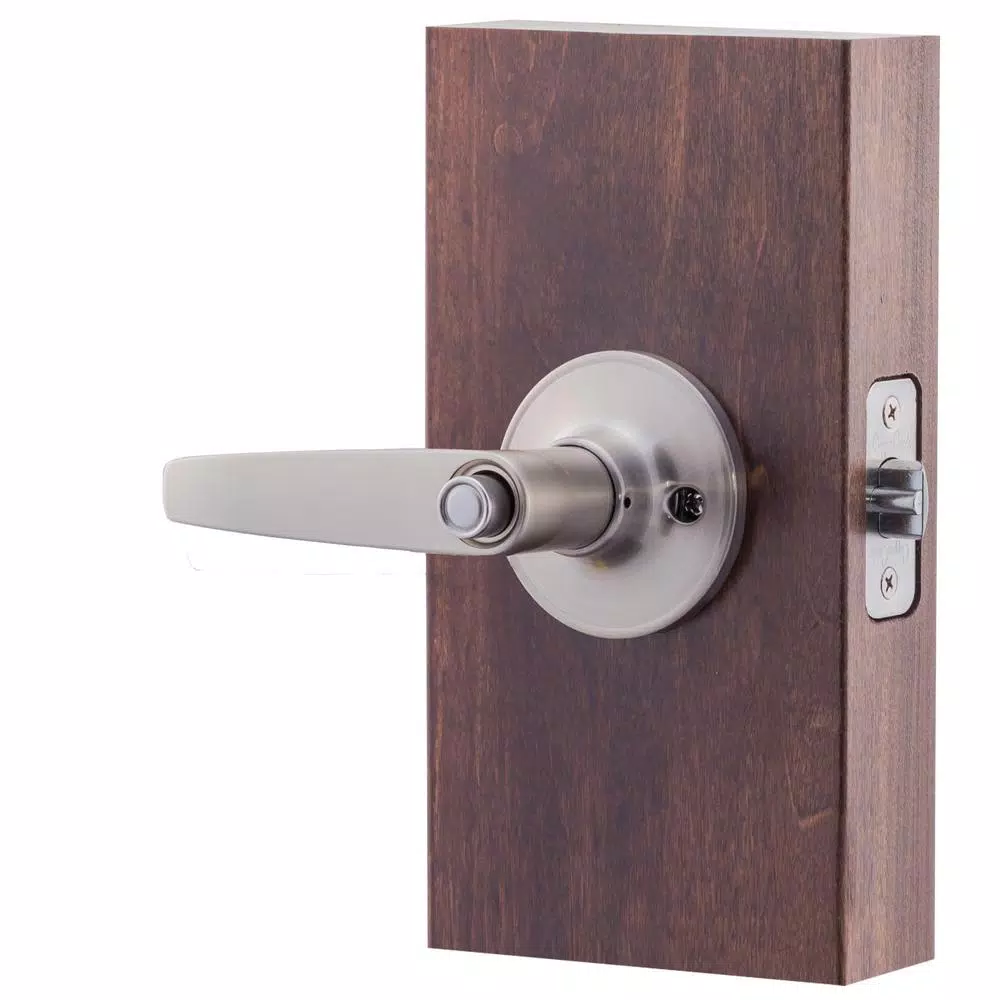 Copper Creek Daley Satin Stainless Keyed Entry Door Lever