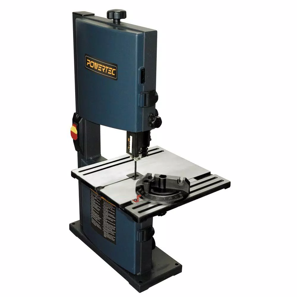 POWERTEC 9 in. Vertical Band Saw, 1/2 HP, 1725 RPM, 120V Corded Power Tool