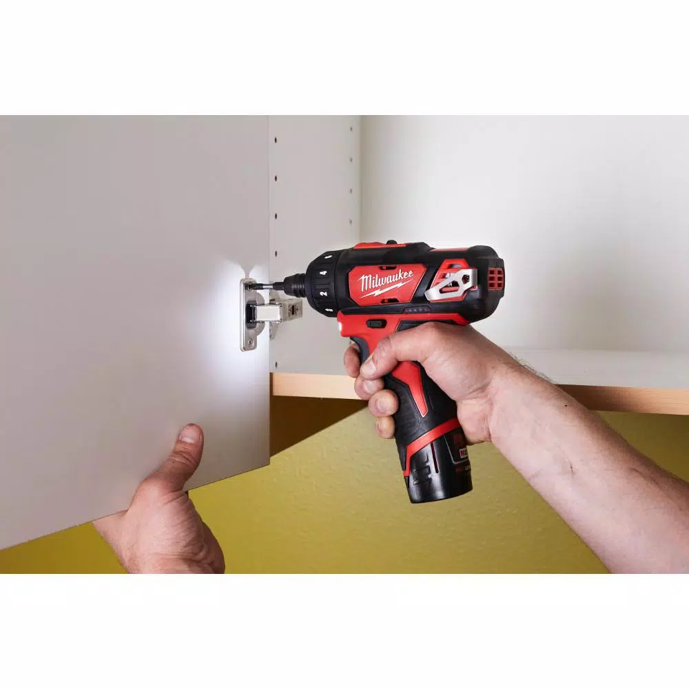 Milwaukee M12 12V Lithium-Ion Cordless 1/4 in. Hex 2-Speed Screwdriver (Tool-Only)