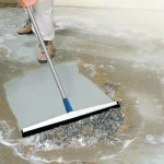Unger 22 in. Foam Rubber Floor Squeegee with Lightweight Plastic Base, Threaded Connection thumbnail 4