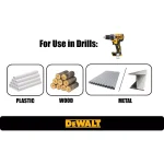 DEWALT 29-Piece Titanium Pilot Point Twist Drill Bit Set thumbnail 2