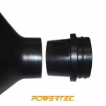 POWERTEC 4 in. Screw End Quick Coupler for Dust Collection Systems thumbnail 2
