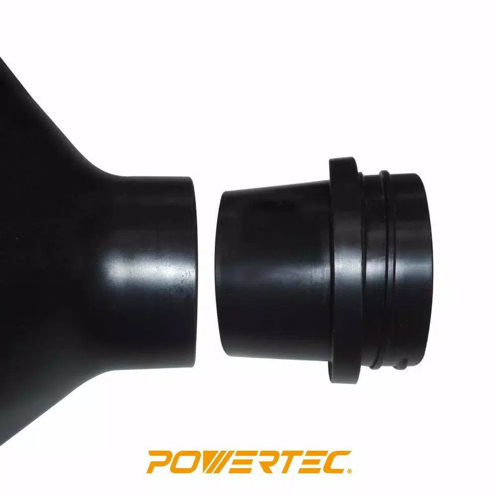 POWERTEC 4 in. Screw End Quick Coupler for Dust Collection Systems