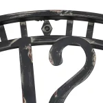 Utopia Alley Manhattan Industrial 32" Oversized Wall Clock, Analog Quartz, Black Metal thumbnail 11
