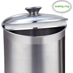 Cooks Standard 4-Piece 18/10 Stainless Steel Canister Set with Tempered Glass Lids thumbnail 5