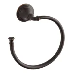 KOHLER Devonshire 3-Piece Bathroom Hardware Set - Towel Bar, Ring & Toilet Paper Holder - Oil-Rubbed Bronze thumbnail 4