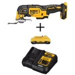 DEWALT 20V MAX XR Brushless 3-Speed Oscillating Multi-Tool Kit with 4.0Ah Battery and Charger thumbnail 1