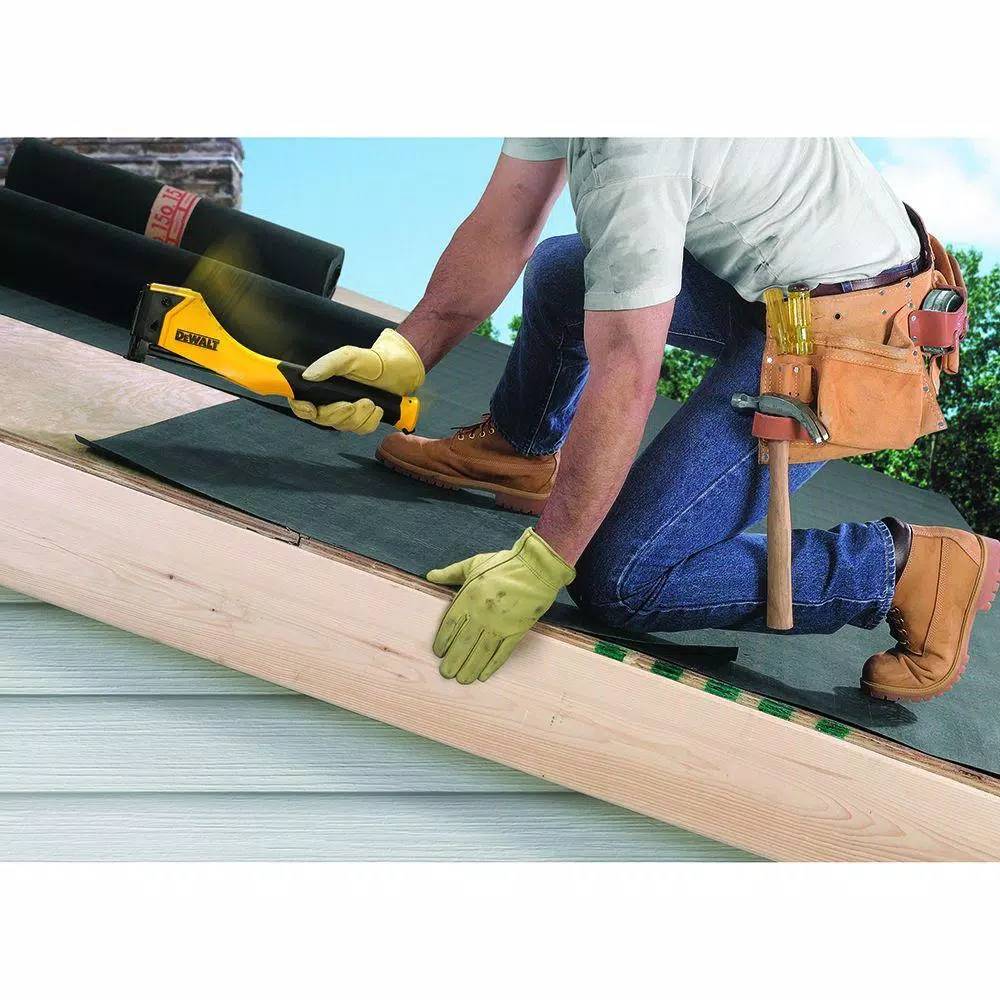 DEWALT Heavy-Duty Hammer Tacker Stapler for Arrow T50 and Stanley 700 Series Staples