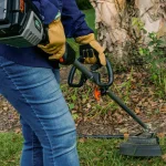 Scotts 62V Lithium-Ion Cordless String Trimmer with 2.5 Ah Battery and Charger, 15 in. Cutting Width thumbnail 6
