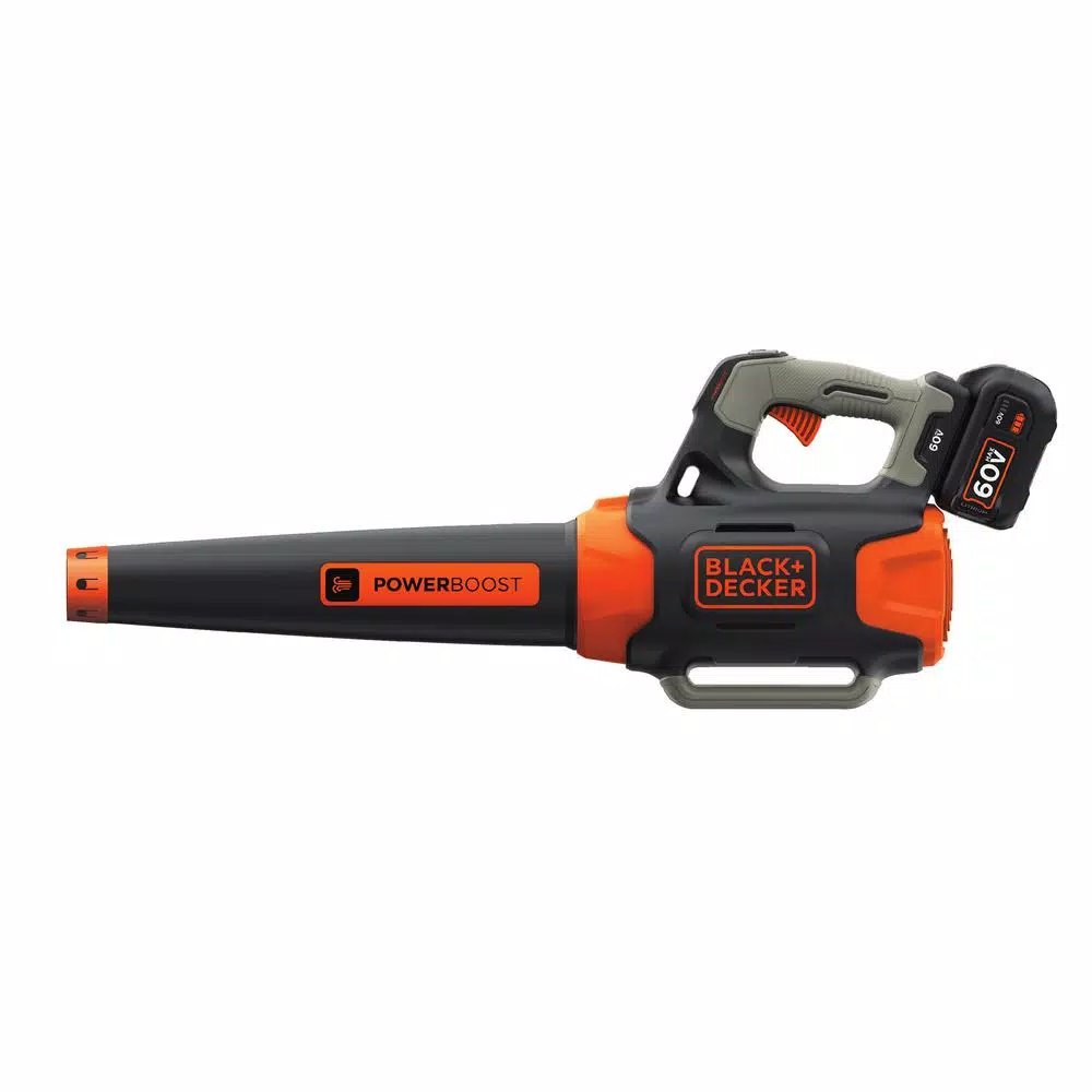 BLACK+DECKER 60V MAX Cordless Handheld Leaf Blower (400 CFM, 100 MPH) with Bonus 2-in-1 String Trimmer and Edger