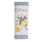 Certified International Citron 16 in. Stoneware Rectangular Platter, Multi-Colored Lemon Design thumbnail 1