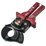 Klein Tools Compact Ratcheting Cable Cutter - High-Leverage Hand Tool for Copper, Aluminum & Communication Cables thumbnail 3