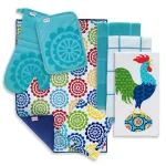 RITZ T-Fal Breeze Kitchen Textile Set, 8-Piece Coordinating Collection thumbnail 1