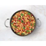Starfrit The Rock 7.2 Qt. Aluminum Nonstick Stock Pot with Glass Lid, Black Speckle thumbnail 3