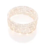 DEERPORT DECOR 16 ft. Soft White LED Rope Light 360° Directional Shine, Indoor/Outdoor Decoration (2-Pack) thumbnail 2