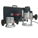 Bosch 15 Amp Corded Variable Speed Combination Plunge and Fixed-Base Router Kit with Hard Case thumbnail 1
