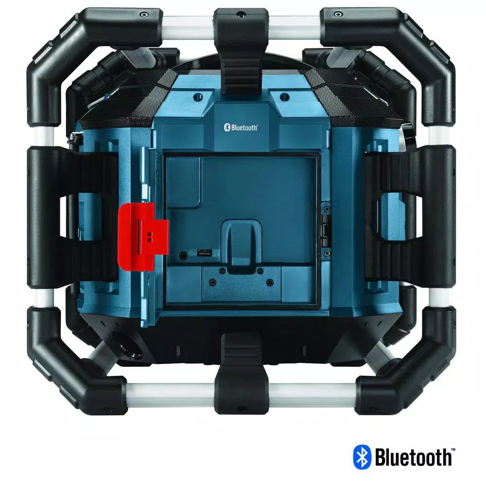 Bosch PB360C 18V Lithium-Ion Cordless Jobsite Radio, Bluetooth Stereo & Battery Charger