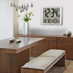 La Crosse Technology 20 in. Extra Large Digital Atomic Wall Clock - Radio Controlled with Date Display thumbnail 7