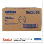 Wypall X80 Foodservice Towels Antimicrobial Hydroknit 12.5 x 23.5 in, 150 Sheets thumbnail 3