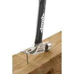 Stiletto TI14MC-F 14 oz. Titanium Milled Face Hammer with 16 in. Curved Fiberglass Handle thumbnail 4