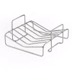 Cooks Standard 10 Qt. Stainless Steel Roasting Pan with V-Shaped Rack, 14 x 12 x 3 in. thumbnail 3