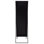 Pinnacle Antique Bronze Embossed Metal Full Length Mirror - Oversized Modern Standing Mirror thumbnail 3