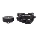 AdirPro Black Tribrach with Laser Plummet and 3-Prong Forced Centering thumbnail 5