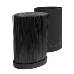 Epicureanist Modern Black Plastic Kitchen Caddy - Multi-Compartment Flatware & Utensil Organizer thumbnail 3