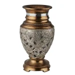 ORE International Langi Bronze Polyresin Ornate Filigree Decorative Table Vase thumbnail 2