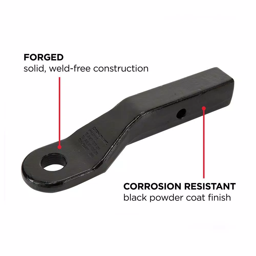 TowSmart 17,000 lb. Capacity 2 in. Drop Forged Steel Ball Mount