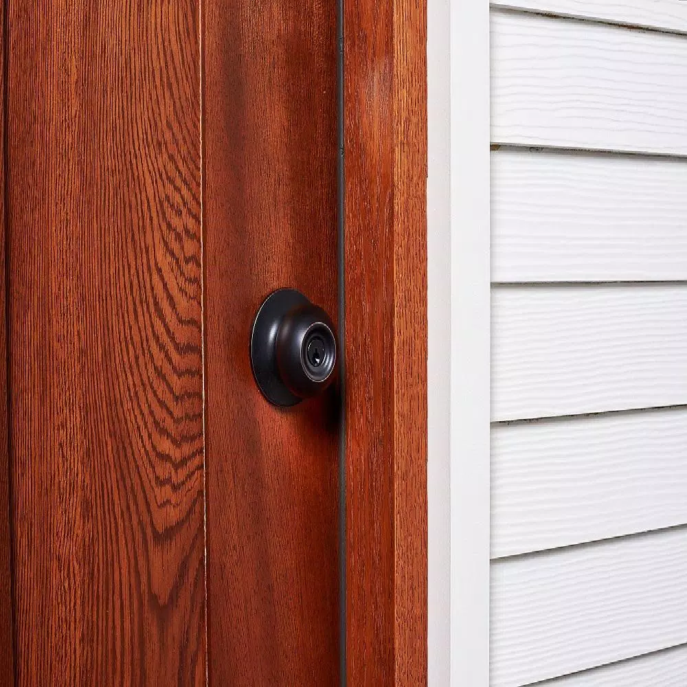 Universal Hardware Aged Bronze Grade-2 Commercial Entry Keyed Door Knob, 2-1/8 in.