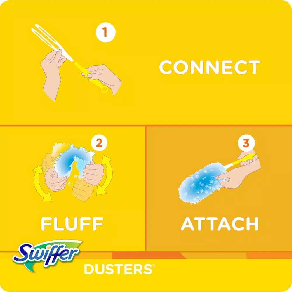 Swiffer Dusters 180 Microfiber Duster Starter Kit
