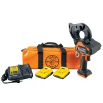 Klein Tools Battery-Operated Closed-Jaw Cable Cutter Kit with 20V 2 Ah Batteries & Charger thumbnail 1