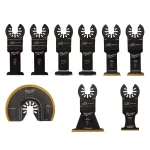 Milwaukee OPEN-LOK 9-Piece Oscillating Multi-Tool Blade Variety Pack, Universal Fit thumbnail 1