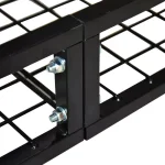 Max Load Heavy-Duty Steel Roof Cargo Basket with Wind Fairing, 165 lbs. Capacity thumbnail 3