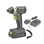 Genesis GLID20A 20V Cordless Lithium-Ion Impact Driver Kit with 1.5Ah Battery, Charger, and Bit thumbnail 1