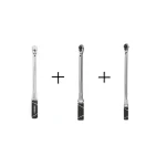 Husky 3-Piece Click Torque Wrench Set, 1/4 in., 3/8 in., and 1/2 in. Drive thumbnail 1