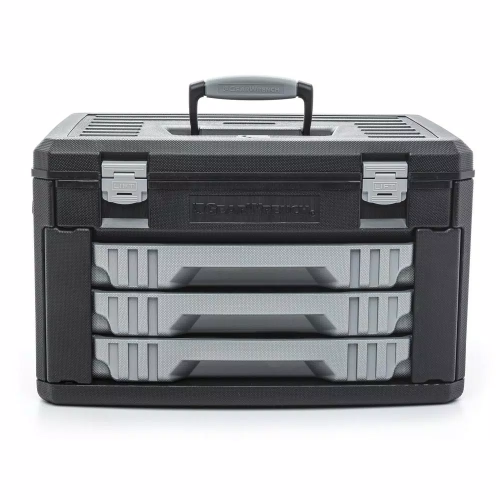 GEARWRENCH Allen 232-Piece Mechanics Tool Set with 3-Drawer Storage Box