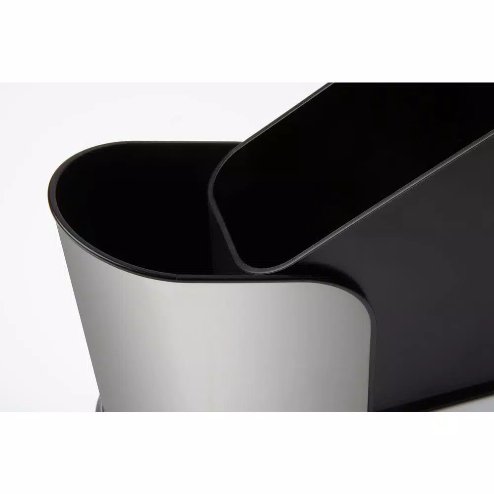 Umbra Furlo Expanding Utensil Holder and Knife Organizer, Black/Nickel
