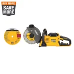 DEWALT FLEXVOLT 60V MAX Cordless Brushless 9 in. Cut-Off Saw (Tool-Only) thumbnail 1