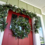 Village Lighting Company 9 ft. Pre-Lit LED Rustic White Berry Garland with Pinecones and Greenery thumbnail 4