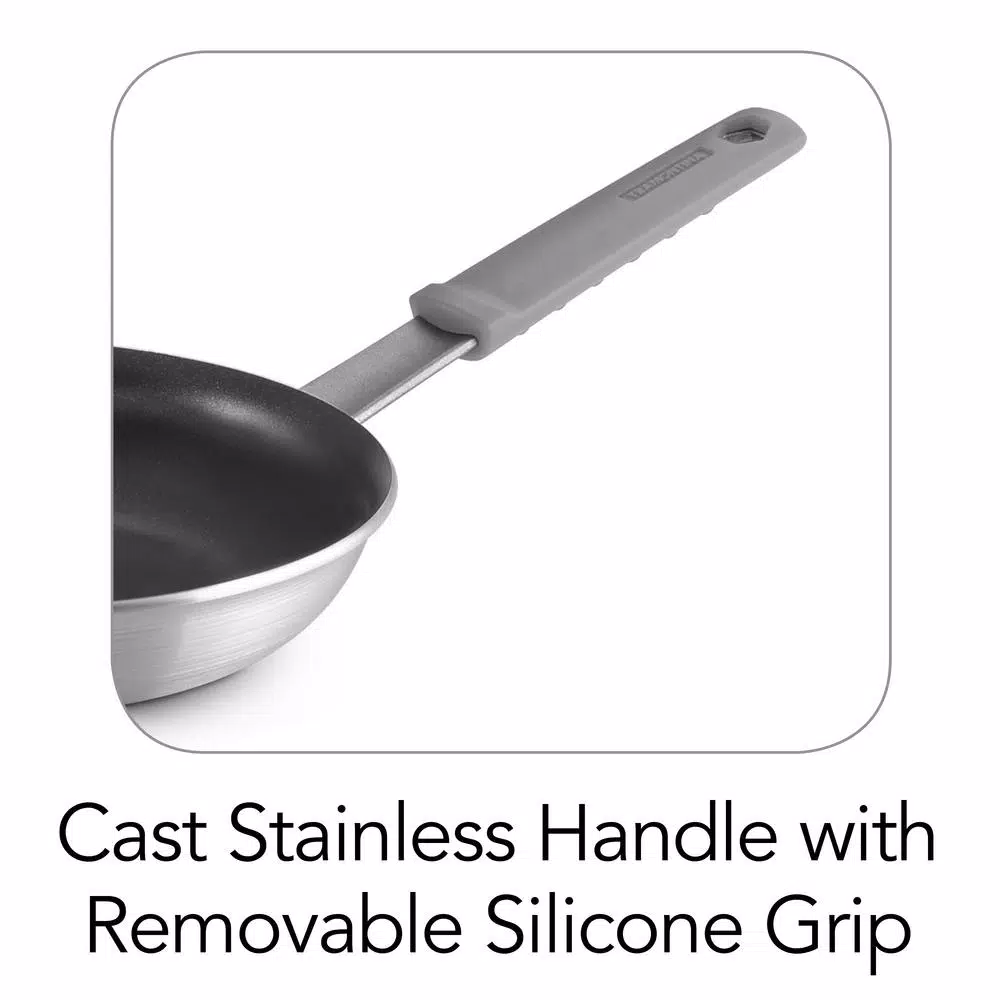 Tramontina Trammontina Professional Fusion 8 in. Aluminum Nonstick Frying Pan, Satin Silver